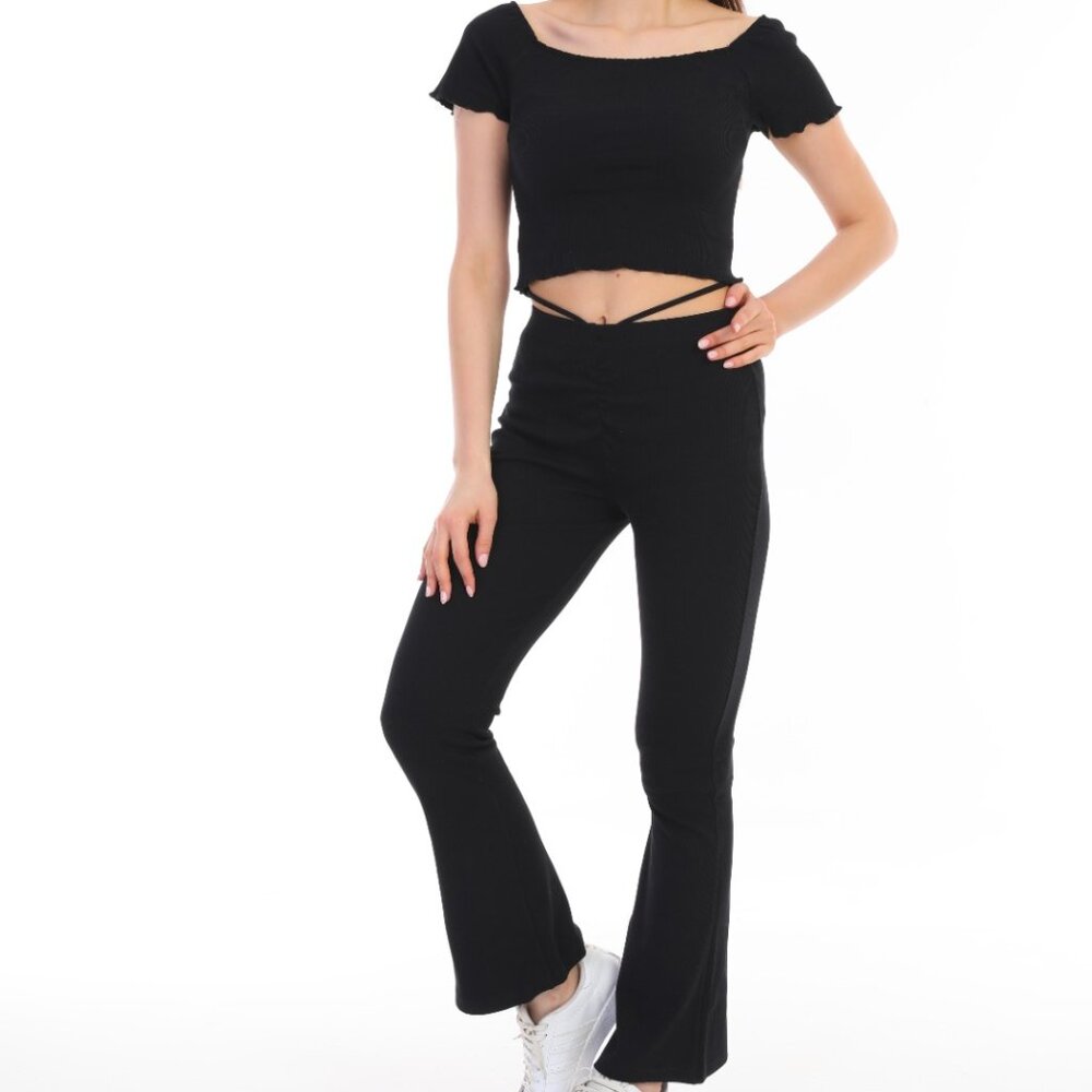CMFSHN | Casual Flare Pant/Top Set